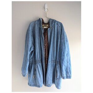 Vintage Hollywood Jeans denim hooded jacket